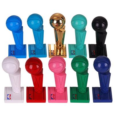 China Souvenir Gift Decoration Resin Silver Basketball Trophy Custom Accept Manufacturer for sale