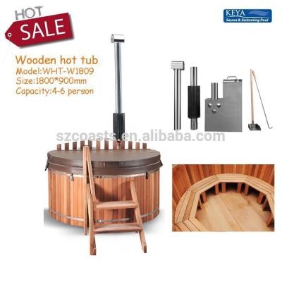 China Hot Sell Cheap Price Cedar Wood Hot Tub Massage Hot Tub Outdoor Spa for sale