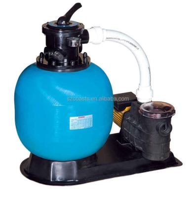 China Fiberglass Swimming Pool Sand Filter Sand Filter with Combo Pump for sale