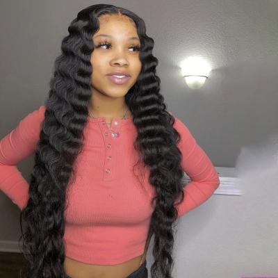 China Morein USA Handmade Vigin Hair Loose Deep Wave Brazilian Hair Weave 3 Bundles 300g Virgin Unprocessed Loose Deep Wave Hair for sale