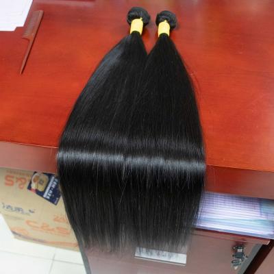 China Raw Virgin Double Bone Bundles Vietnam Straight Hair Pulled Weft Superb Sellers Handmade for sale