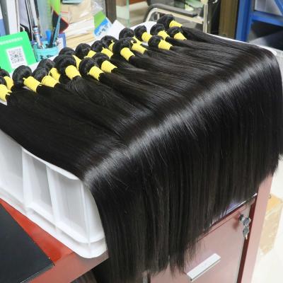 China Hand Drawn Double Weft Straight Drawn 100% Human Double Drawn 10a Mink Distributor Bundles Raw Seller Cuticle Virgin Cuticle Aligned Brazilian Hair for sale