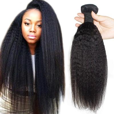 China Handmade weft weft 18 long weave straight double curly yaki virgin grade 10A drawn bulk braiding 100% human hair and bulk headband for sale