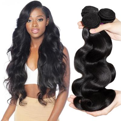 China Wholesale Peruvian Virgin Brazilian Remy Body Wave Hair Bundles Brazilian Remy Hair Cuticle Lined Hair Extension Hair Vendors for sale