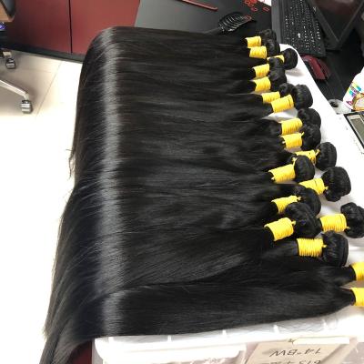 China Morein Human Hair Handmade Good Quality Bone Bundle Weft Straight Remy Human Hair Extensions for sale