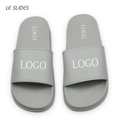 China Fashion Trend OEM Design Custom Made Unisex Slides Shoes Sandals With Plain Logo Flip Flops For Men for sale