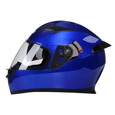 China Motorbike Motocross Motorcycle Helmets DFG Motorcycle Helmets For Adults Dual Visor Widened Vents Full Face Modular Cascos Para Motos Men Women DOT for sale