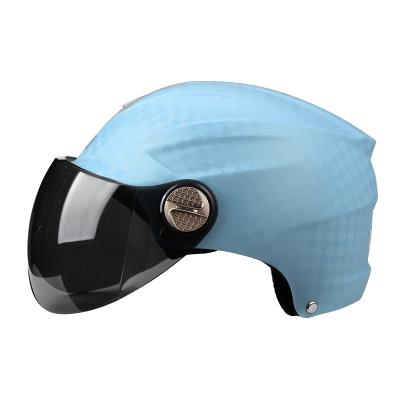 China Motorcycle Vespa Motocross Motorcycle Helmets Sun Visor Double Open Face Helmet for sale