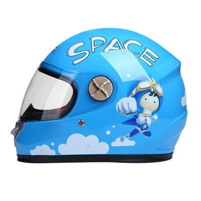 China Motorcycle Motocross Motorcycle Helmet Manufacturers Wholesale Child Safetyhelmet Scooter Skate Blue Helmet for sale