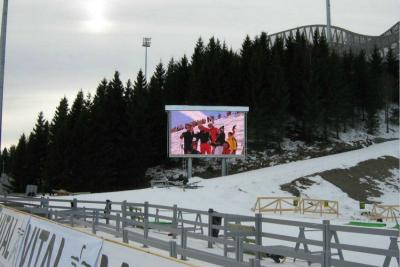 Cina luminosità fissa all'aperto dell'esposizione di LED del passo del pixel di 5mm alta per porto/aeroporto in vendita