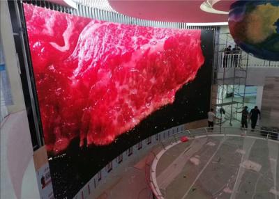 China El alto restaura funcional multi de alquiler curvada de la pantalla del LED para el contexto de la etapa en venta