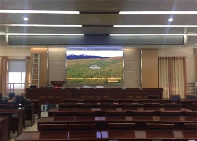 China Pantalla LED del pixel de la sala de reunión pequeña, pantalla comercial de la pantalla LED P1.667 en venta