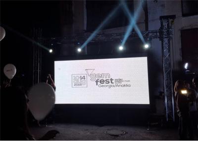 China El alquiler al aire libre de la pantalla LED de SMD con 576x576m m a presión gabinete del aluminio de la fundición en venta