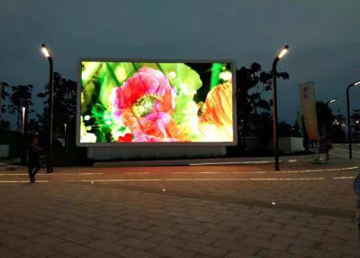 China P10 prenda impermeable fija al aire libre a todo color de la pantalla LED IP67 para la publicidad video en venta