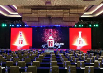 China Indoor High Resolution P2.9 Stage Backdrop LED Display Screen With 4000Hz Refresh Rate for sale