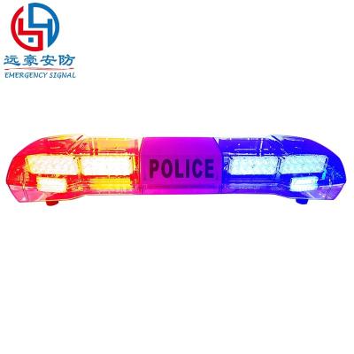 China Emergency Safety Warning Vehicles 12v Led Bar Lights Car Roof Mounted Fire Fighting Emergency Warning Light 1W LED Bar 1W Emergency Led Lights For Car Vehicles security for sale