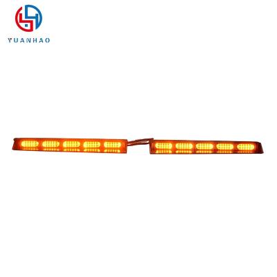 China Car/Vehicles DC12V/24V 3 Watt LED Warning Light With Flashing 25 Pattern Dual Color LED Visor Light For Cars LED Platform Light for sale