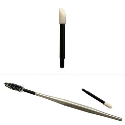 China Eco-friendly Assembled Refillable Lint Free Lip Gloss Wand Applicator For Eyelash Extension for sale