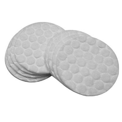 China Eco-friendly Dotted Patterned Makeup Cotton Facial Pads With 100% Natural Cotton CTP002 for sale