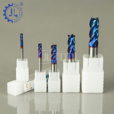 China Square End Mill Cutters Safety Milling Cutters CNC Router Bits Woodworking Tools Endmill Carbide 2 3 4 Flute Tungsten Carbide End Mill Cutting Tools for sale