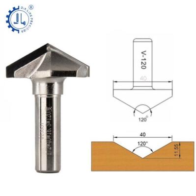 China Wooden Sideboard Diamond Router Bits CNC Sideboard Router PCD Diamond Router Bit for sale