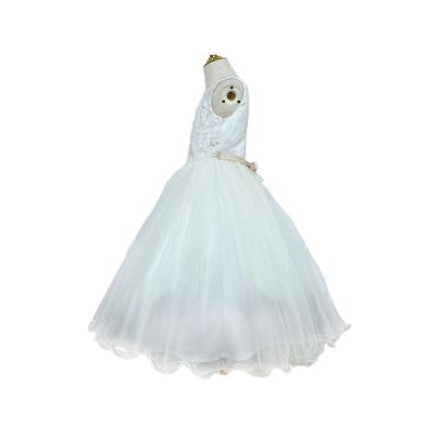 China Anti-Static Children Clothes Sleeveless Party Wear Dress Kids Ball Gown Princess Dresses for sale