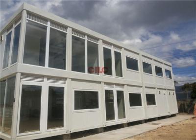 China 20ft Steel Frame Mobile Container House Prefab Movable For Hotel Labor Camp for sale