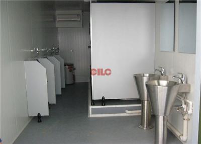 China Twenty Feet Size Ablution Containers White Portable With Toilets And Shower for sale