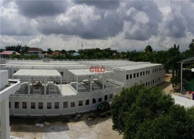 China Duas camadas da construção portátil do recipiente da casa pré-fabricada das construções da sala de aula de Portacabin à venda