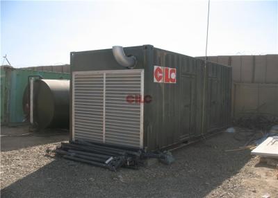 China Shower Sanitary Shipping Container House Construction With Electric Generator for sale