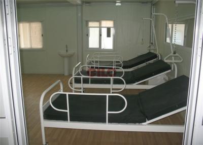 China Moible Container Clinic Fast Assembly Rock Wool Panel Space Saving W840*H2035mm for sale