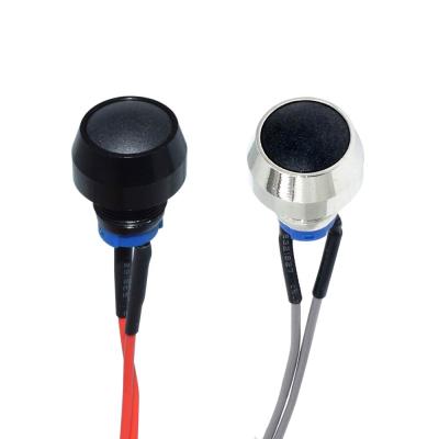 China Motorcycle Switches Button CNC Aluminum Motorcycle Horn Electric Start Switch Button Momentary Action Buttons for sale