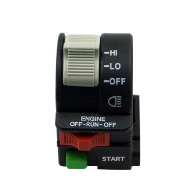 China Motorcycle Waterproof Switch For Left Handlebar Switches Hi Lo Polestar Sportsman Drag Boss Hi Lo Hi Lo Turn Signal Button 4011387 for sale