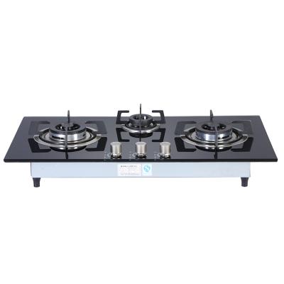 China Hotel Household Countertop Multiple Burners Gas Cooker Oven Cooking Pot Stove for sale