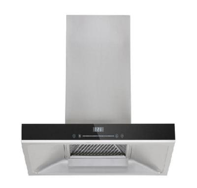 China 2021 Hot Selling Hotel Factory Wall Mounted Stainless Steel Range Slim Hood for sale