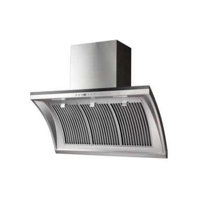 China Hot sale hotel factory sale kitchen turbo range hood recycle range hood Al range hood for sale