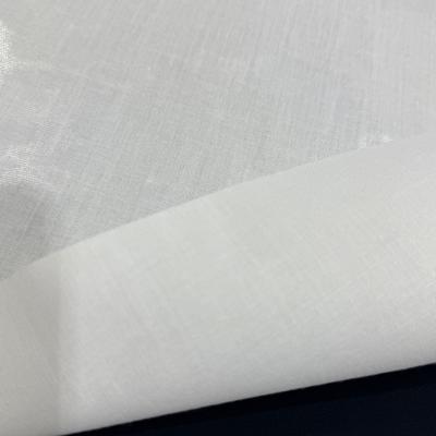 China 100 Meters Per Roll Tie Interlining Fabric Durable Shrink Resistant for sale