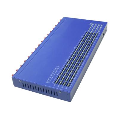 China Voip Products 4G 16-128 Port Multi Port Mobile Gateway Sim Bulk Sms Gsm Voip Modem Voip Sending With High Quality SK-4G-16-128 for sale