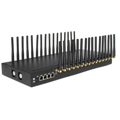 China 16 port port router 4G gsm bulk sms ip router 4G gateway voip multi sim proxy server multi port wan router for sale