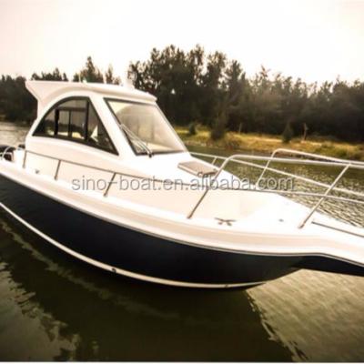 China Comfortable American Style Fiberglass 9.2m Fiberglass Fishing Yacht For Fishing And Relaxing for sale