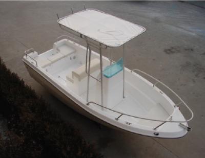 China Cheap JR500B Fiberglass Fiberglass Pleasure Fishing Boat for sale