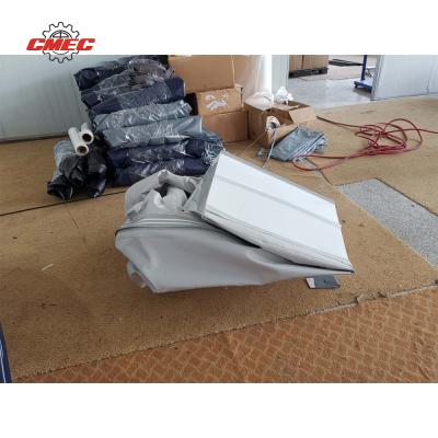 China Aluminum PVC / Fiberglass Rib Hull Inflatable Foldable Boat For Fishing for sale