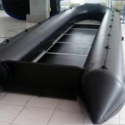 China PVC 8m Large Inflatable Passenger Boat In Aluminum Floor For Ferry Boat For Rescue for sale