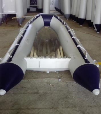 China 11ft Rib TV-330 Clear Bottom Inflatable Drift Boat for sale