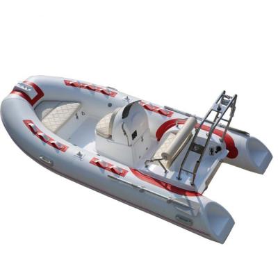 China Fiberglass Rigid RIB Inflatable Fiberglass Boats Hulls Fiberglass Inflatable Boat Small Speed ​​Boat for sale