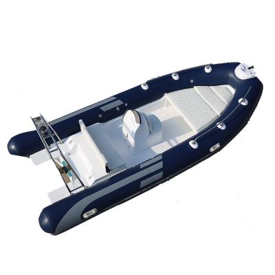 China CE Fiberglass Rigid Hull PVC Inflatable Yacht Rib Boats Luxury Rubber Dinghy Inflatable Rubber Dinghy For Fishing for sale