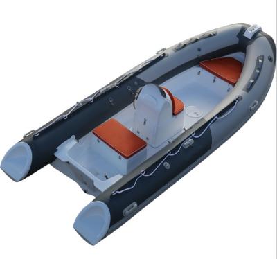 China China 44.74KW/60HP 4.8m Fantastic Luxury Fiberglass Sport Fiberglass Quality Rigid Rib Boat for sale