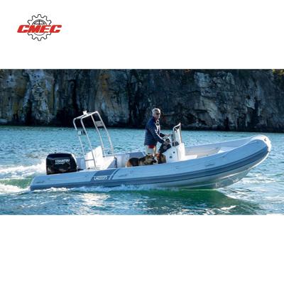 China Water Recreation 380 To 500cm PVC Or Hypalon Rigid Inflatable Aluminum Rib Boat for sale