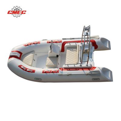 China PVC RIB 360 to 760cm PVC or rib hypalon inflatable boat for sale