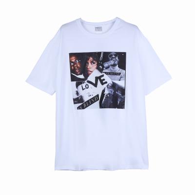 China Anti-Wrinkle In Stock Unisex Round Neck Men'S Custom Made T-Shirt Printing T Shirt for sale